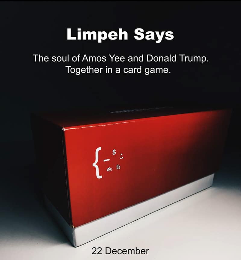 Cards against humanity limpeh says