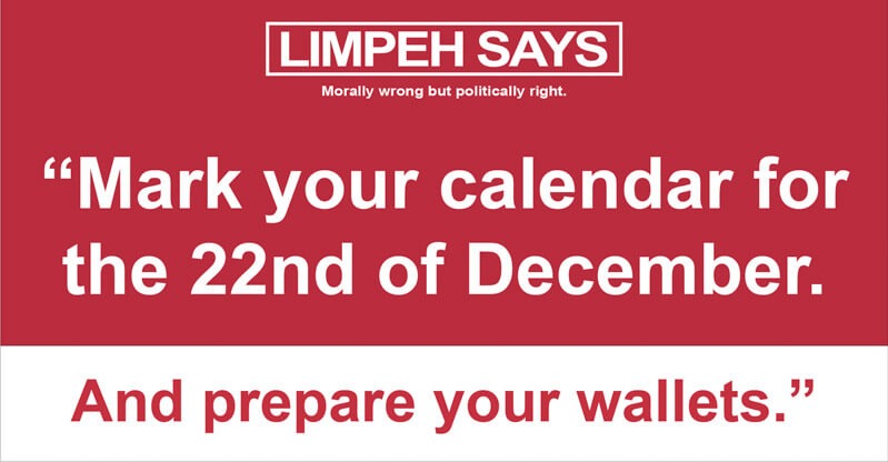 Cards against humanity limpeh says