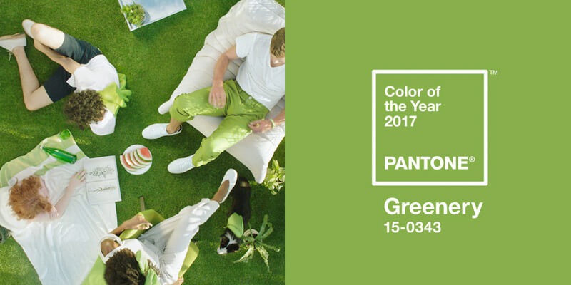 Pantone Colour of the Year - Greenery