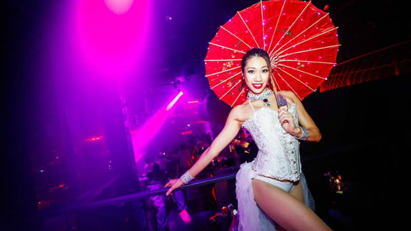 Bar Rouge Singapore Dancer