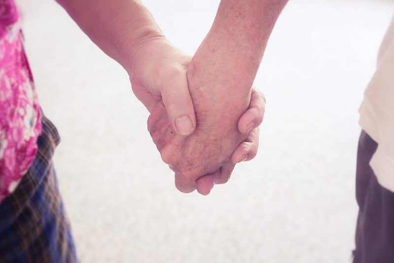 Reality of living with bae 5 hold hands old people