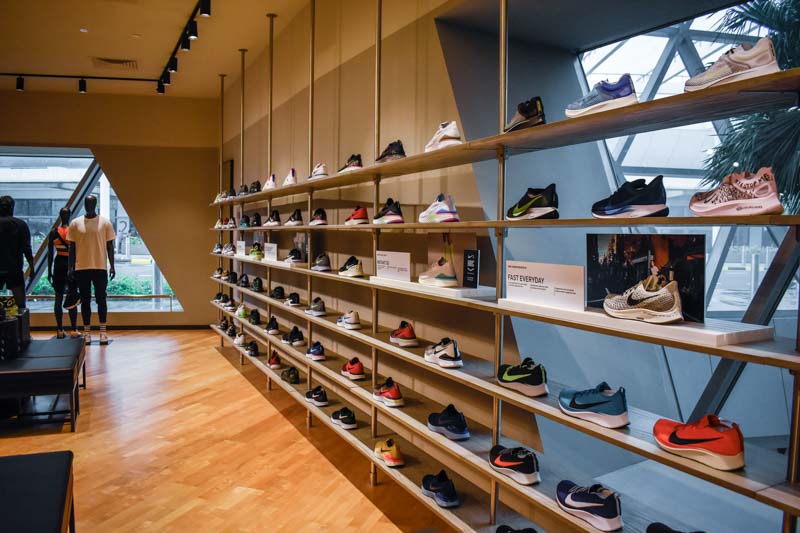 Jewel Airport Has The Largest Nike Duplex Store In Southeast Asia + Customisation Services