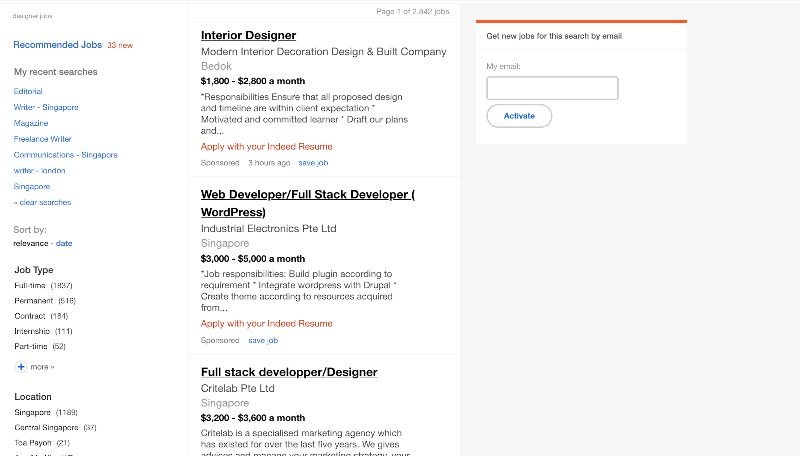 Job seeker 12 - online