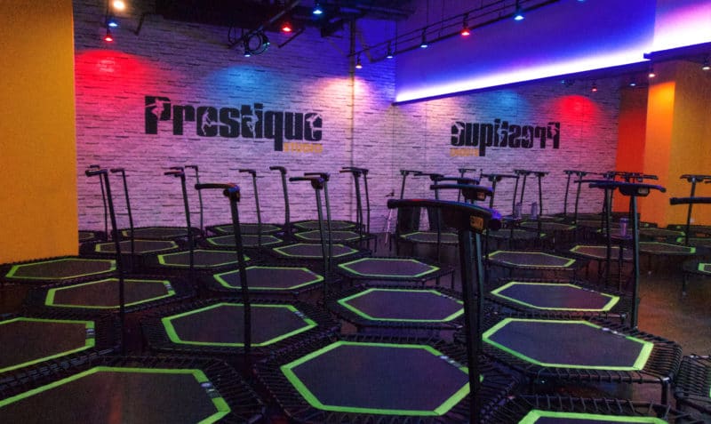 fun fitness classes singapore - prestique trampoline