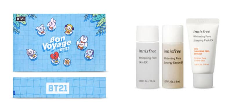 BT21 X innisfree singapore