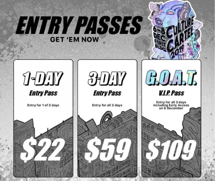 Culture cartel entry pass