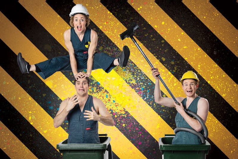 Gardens by the Bay Circus trash test dummies