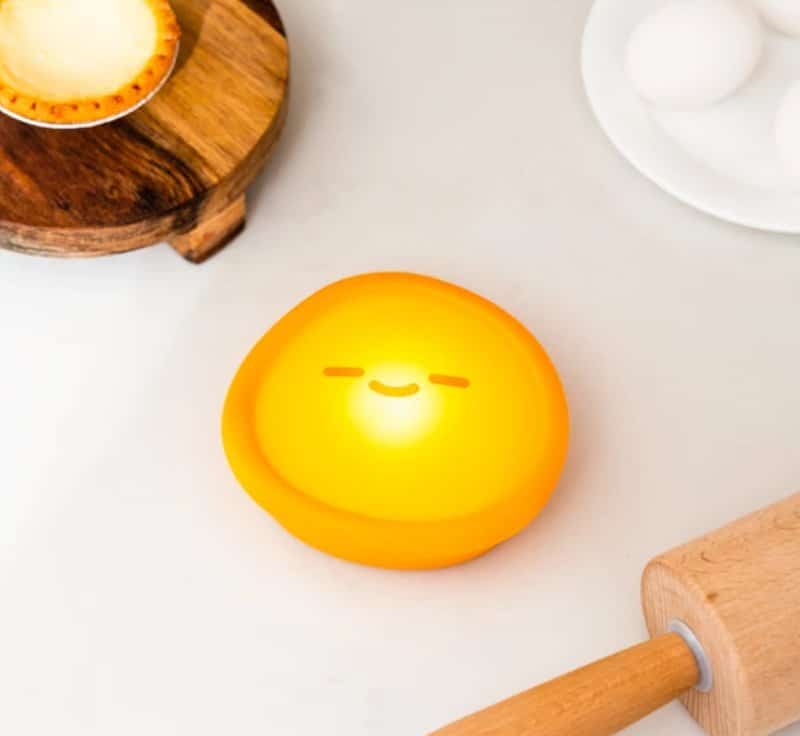 egg tart lamp