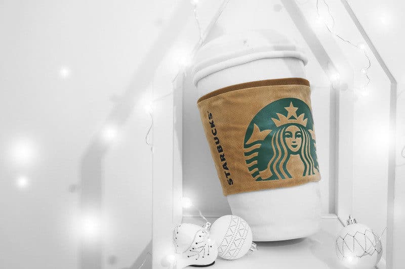 starbucks hot cup cushion