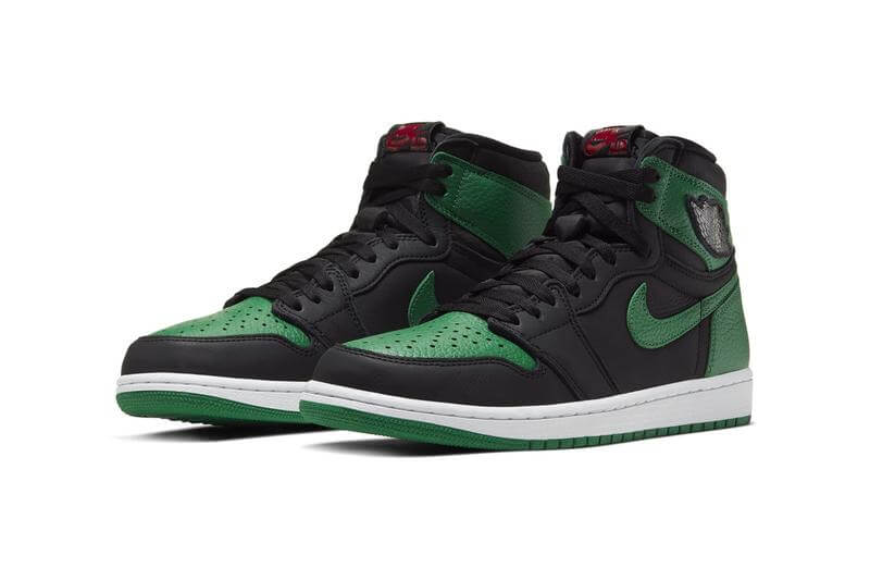 Air Jordan 1s pine green