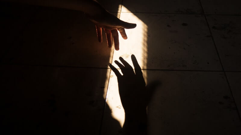 Reaching Hands 